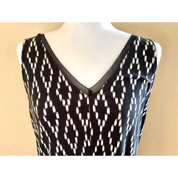 Gray Print Long Dress - Picture 3 of 8